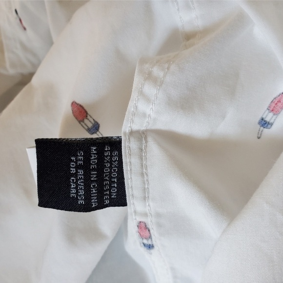 SHOUTHOUSE Short-Sleeved Popsicle Print Size Medium Shirt - Picture 4 of 5